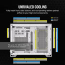 *PROMO* Boîtier Gaming Corsair 2500D Airflow mATX Vitré Blanc