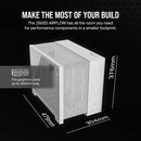 *PROMO* Boîtier Gaming Corsair 2500D Airflow mATX Vitré Blanc