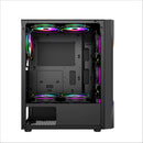 Boîtier Gaming Vitré LovingCool LC58 ATX Noir - Supporte 8x 120mm