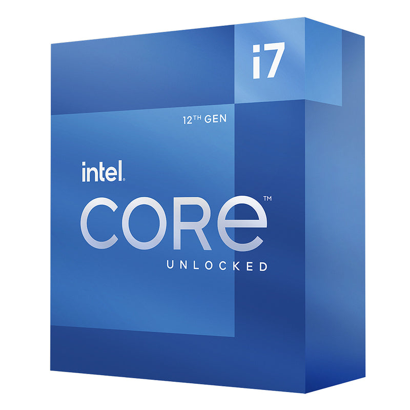 Processeur Intel Alder Lake Core i7-12700KF 3.60Ghz / 5Ghz Turbo Boost Unlock 25Mb Cache LGA1700 (12 Core / 20 Threads)