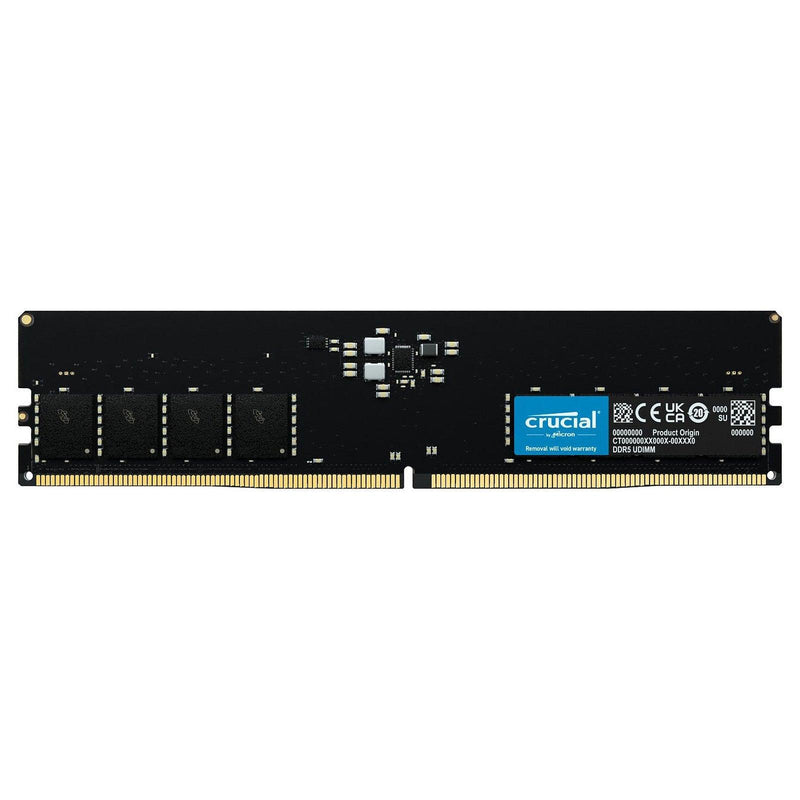 Mémoive Vive Crucial 32GB 2X16Gb DDR5-4800Mhz PC5-38400 DIMM - KindInformatique.com