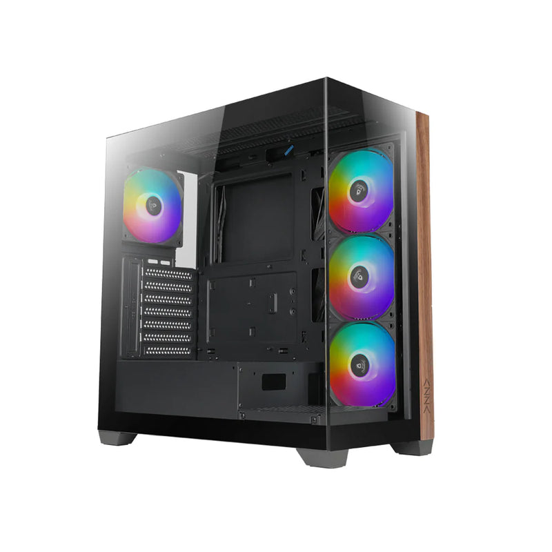 Boîtier Gaming Vitré AZZA Neptune ATX Noir (4x120mm RGB)