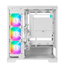 Boîtier Gaming Vitré AZZA Cove ATX Blanc (4x120mm RGB)