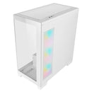 Boîtier Gaming Vitré AZZA Cove ATX Blanc (4x120mm RGB)