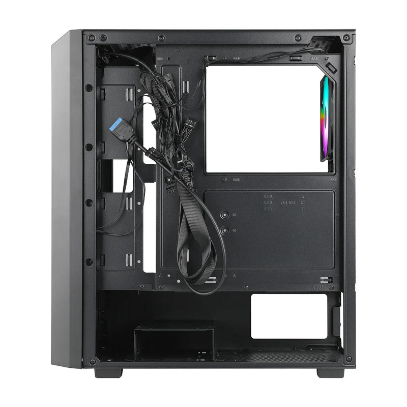 Boîtier Gaming Vitré AZZA Fighter ATX Noir (4x120mm RGB)