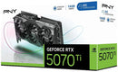 Carte Graphique PNY GeForce RTX 5070 Ti 16Gb Overclocked Triple Fan GDDR7 256-Bit PCI Express 5.0 DLSS 4.0