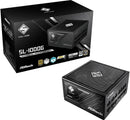 Alimentation Modulaire ASRock SL-1000G 1000W 80+ Gold Ventilateur 135mm Silencieux - Garantie 10 ans