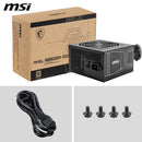Alimentation Modulaire MSI MAG 850GN 850W ATX 3.1 80+GOLD Ventilateur 120mm Silencieux
