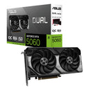 Carte Graphique Asus GeForce RTX 5060 Dual Fan OC 8GB GDDR7 PCIe 5.0 - DUAL-RTX5060-O8G