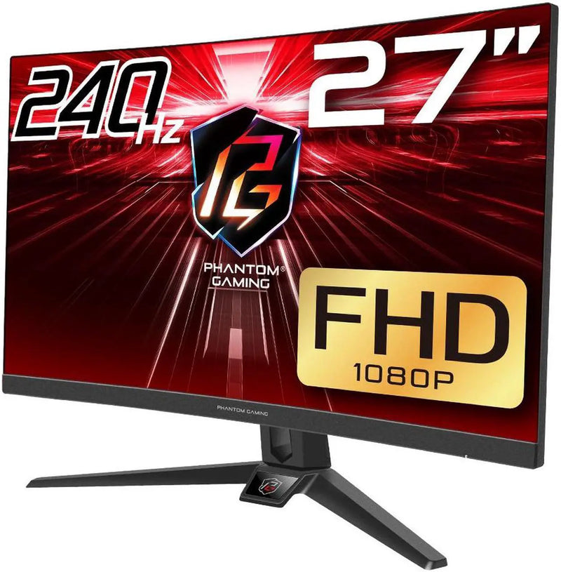 Moniteur Gaming Incurvé ASRock Phantom CL27FF 27" Full HD 1080p 240Hz 1ms HDMI DP - HDR10 - Haut-Parleurs