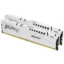 Mémoive Vive Kington Fury Beast White 32GB 2x16Gb DDR5-5600Mhz CL36 DIMM - AMD Expo & Intel XMP