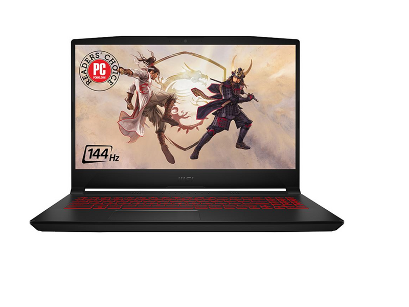 *LIQUIDATION* Portable Gaming MSI Katana GF66 15.6" Full HD IPS 144Hz Core i7-11800H 32GB DDR4 512GB NVMe GeForce RTX 3050 Ti 4GB Windows 10 Home