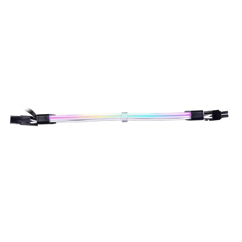 *PROMO* Câble RGB d'extension pour carte mère - Lian Li Strimer Plus V2 24 Pin Addressable RGB (avec Contrôleur Strimer L-Connect 3.0)