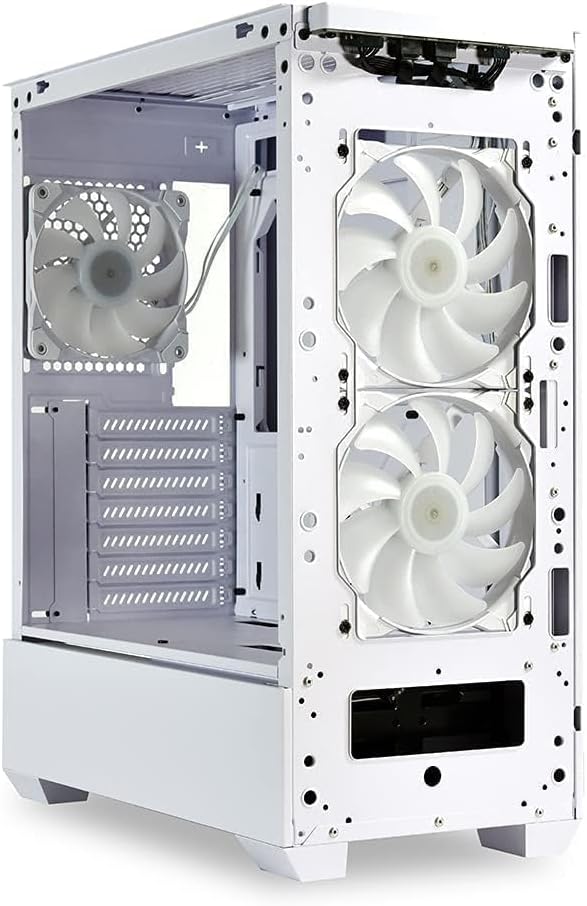 Boîtier Gaming Vitré Lian Li Lancool 205 Mesh-C ATX - Blanc (2x 140mm RGB)