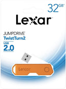 Clé USB Lexar Jumpdrive TwistTurn 32Gb Orange