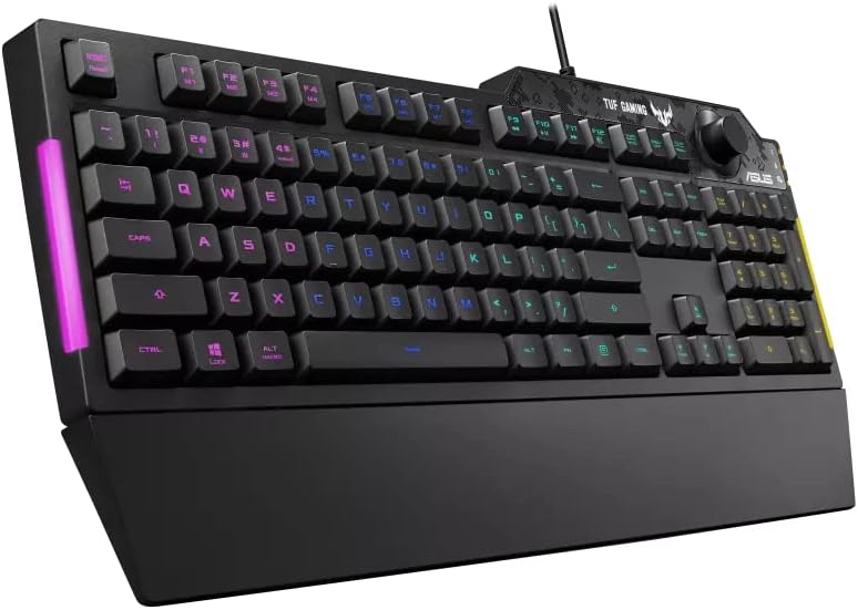 Clavier Gaming USB ASUS TUF K1 RGB - Repose-poignet