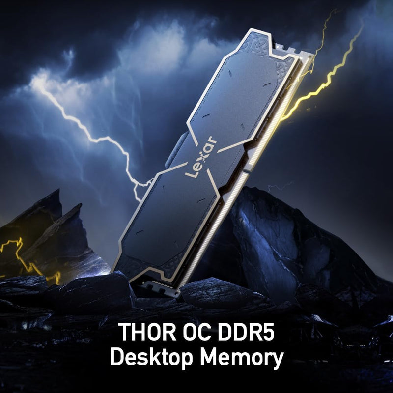 Mémoive Vive Lexar Thor OC 32GB 2x16GB DDR5-5600MHz CL36 DIMM - AMD Expo / Intel XMP 3.0