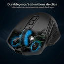 Souris Gaming USB Redragon M810 Pro RGB Sans Fil / Filaire - 10000dpi
