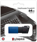 Clé USB 3.2 Kingston DataTraveler Exodia M 64Gb