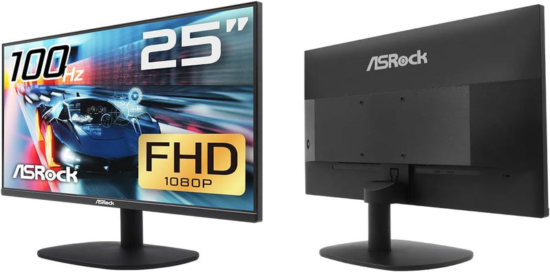 Moniteur Gaming ASRock CL25FF 25" IPS Full HD 1080p 100Hz 1ms HDMI