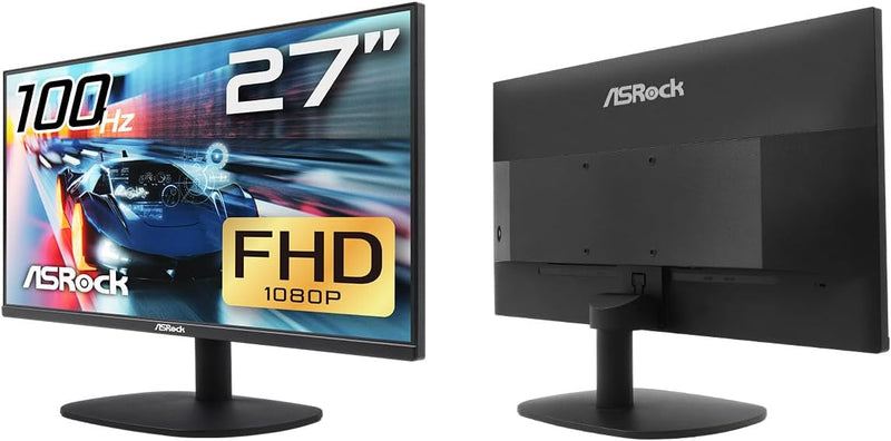 Moniteur Gaming ASRock CL27FF 27" IPS Full HD 1080p 100Hz 1ms HDMI