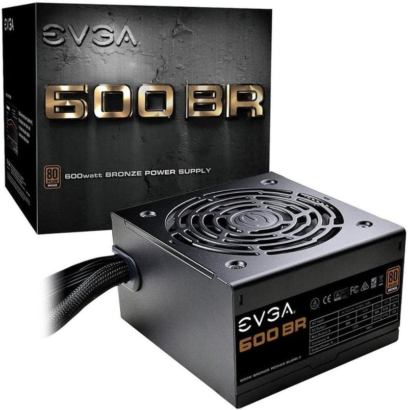 Alimentation EVGA BR 600W 80+ Bronze Ventilateur 120mm Silencieux