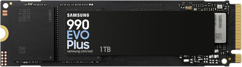 Disque Dur SSD Samsung 990 EVO Plus 1Tb M.2 NVMe PCIe Gen4 -  Jusqu'à 7150MB/s - MZ-V9S1T0B/AM