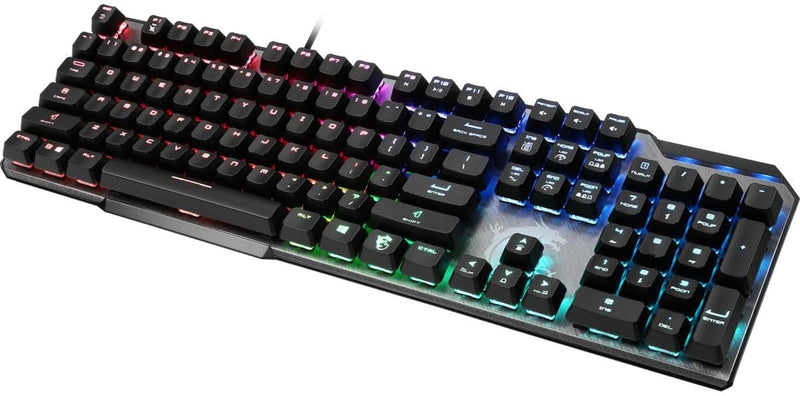 Clavier Gaming Mécanique USB MSI Vigor GK50 Elite KAILH Blue - Rétroéclairage RGB