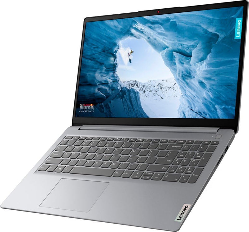 Portable Lenovo IdeaPad 1 15.6" Full HD 1080p IPS Tactile Intel Core i3-1215U (6-Core) 8Gb DDR4 256Gb SSD Windows 11