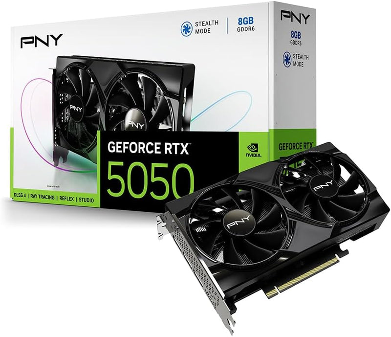 Carte Graphique PNY GeForce RTX 5050 Dual Fan 8GB GDDR6