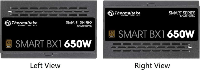 Alimentation Thermaltake Smart BX1 650W 80PLUS Bronze Ventilateur 120mm Silencieux