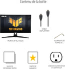 Moniteur Gaming ASUS TUF VG27AQ3A 27" IPS QHD 1440p 2K 180Hz 1ms HDMI DP HDR10 - Compatible NVIDIA G-Sync - Haut-Parleurs