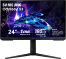 Moniteur Gaming Samsung Odyssey G3 24" LED Full HD 1080p 180Hz 1ms HDMI DP HDR10 - Ajustable