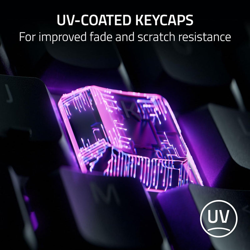 *PROMO* Clavier Gaming USB Razer Ornata V3 TKL Méca-Membrane Chroma RGB - Repose poignet amovible - Touches au profil bas - Recertifié Officiel Razer