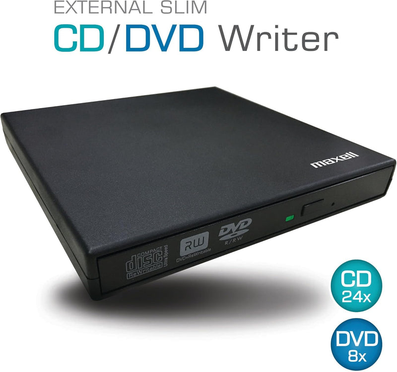 Lecteur Graveur CD DVD Externe Maxell - USB