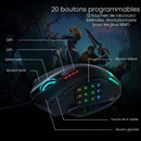 Souris Gaming USB Redragon M908 Impact RGB - 12 boutons programmables
