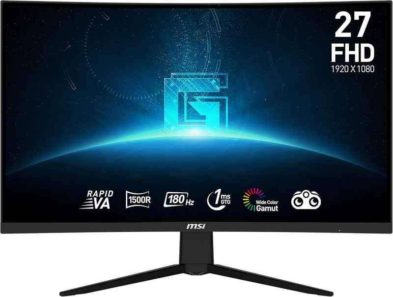 Moniteur Gaming Incurvé MSI G27C3F 27" LED Full HD 1080p 180Hz 1ms HDMI Display Port