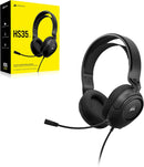 Casque d'Écoute Gaming Stéréo Corsair HS35 V2 Noir (PC/PS5/Mobile/Switch) - 3.5mm