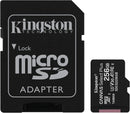 *Prix*Carte microSDXC Kingston Canvas Select Plus 256Gb (avec adaptateur SD)