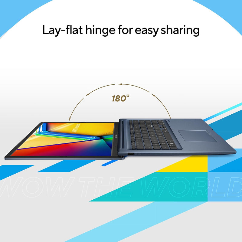Portable Asus Vivobook 17 X1704 17.3" Full HD 1080p LED Intel Core i5-1235U (10-Core) Iris Xe Graphics 16Gb DDR4 512Gb SSD NVMe Windows 11