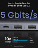 Concentrateur USB-C 7-en-1 Anker - HDMI / SD / USB 3.0 / USB-C