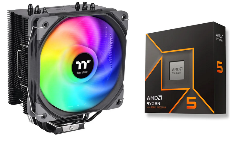 *COMBO* Processeur AMD Ryzen 5 7600X + Refroidisseur Thermaltake UX200 SE ARGB 120mm