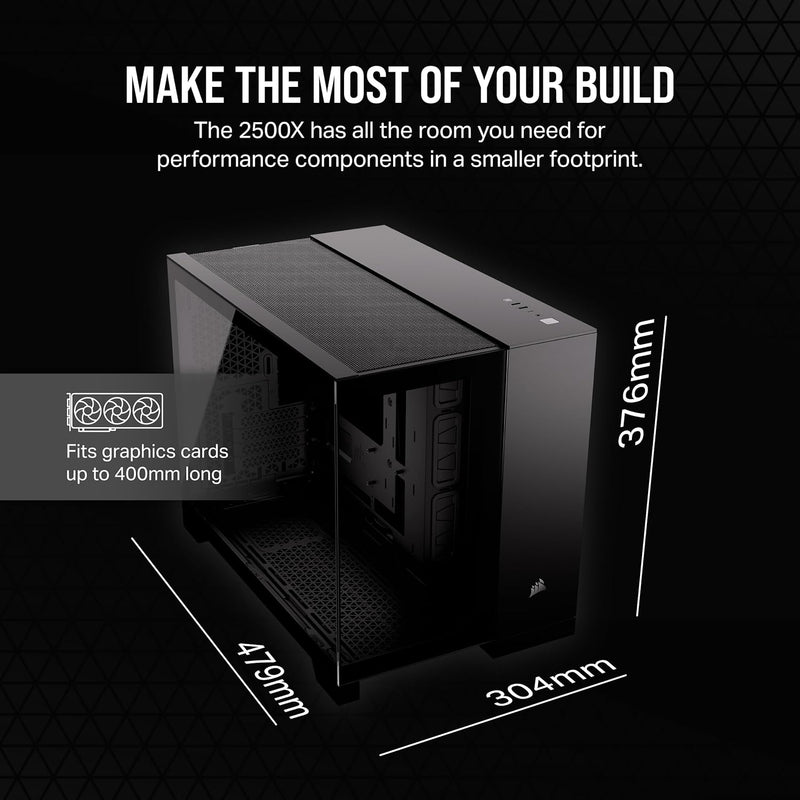 Corsair 4000D AirFlow ATX Black Glass Gaming Case