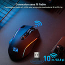 Souris Gaming USB Redragon M810 Pro RGB Sans Fil / Filaire - 10000dpi