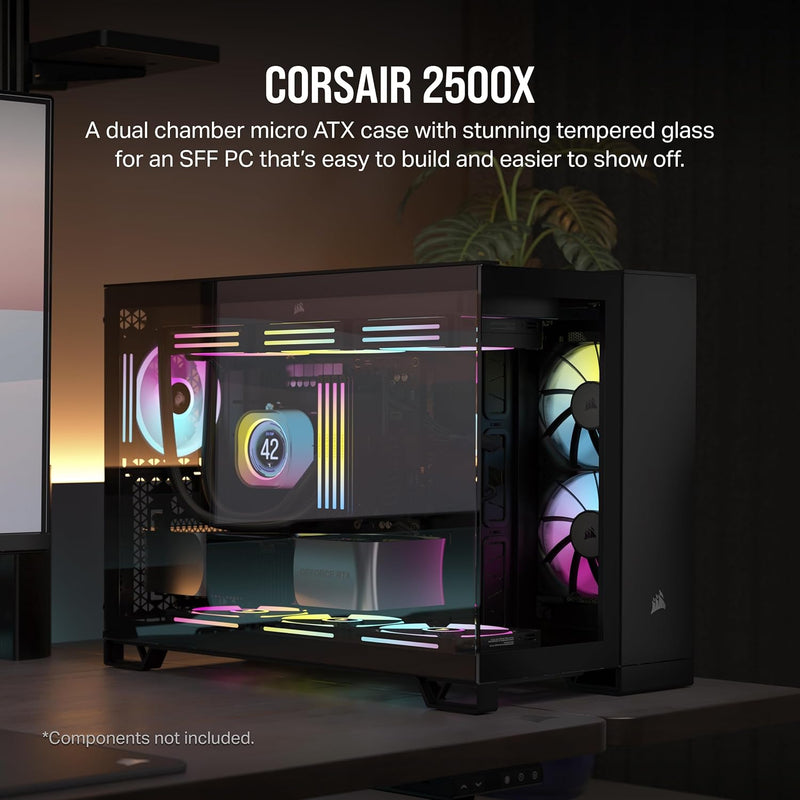 Corsair 4000D AirFlow ATX Black Glass Gaming Case