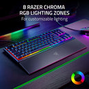 *PROMO* Clavier Gaming USB Razer Ornata V3 TKL Méca-Membrane Chroma RGB - Repose poignet amovible - Touches au profil bas - Recertifié Officiel Razer