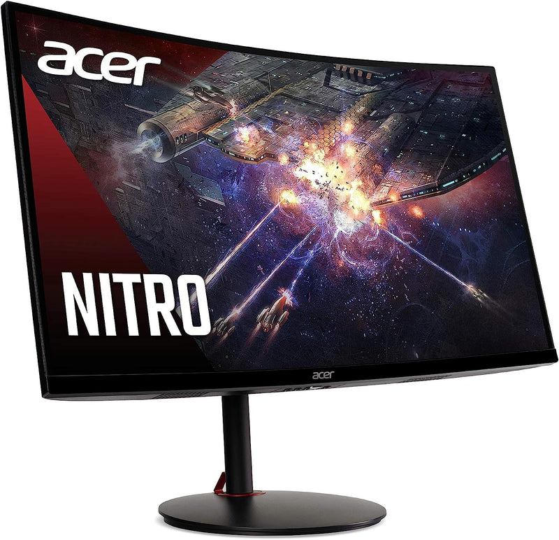 Moniteur Gaming Incurvé Acer Nitro XZ270U 27" LED QHD 2K 1440p 165Hz 1ms HDMI Display Port - Haut-Parleurs - Ajustable