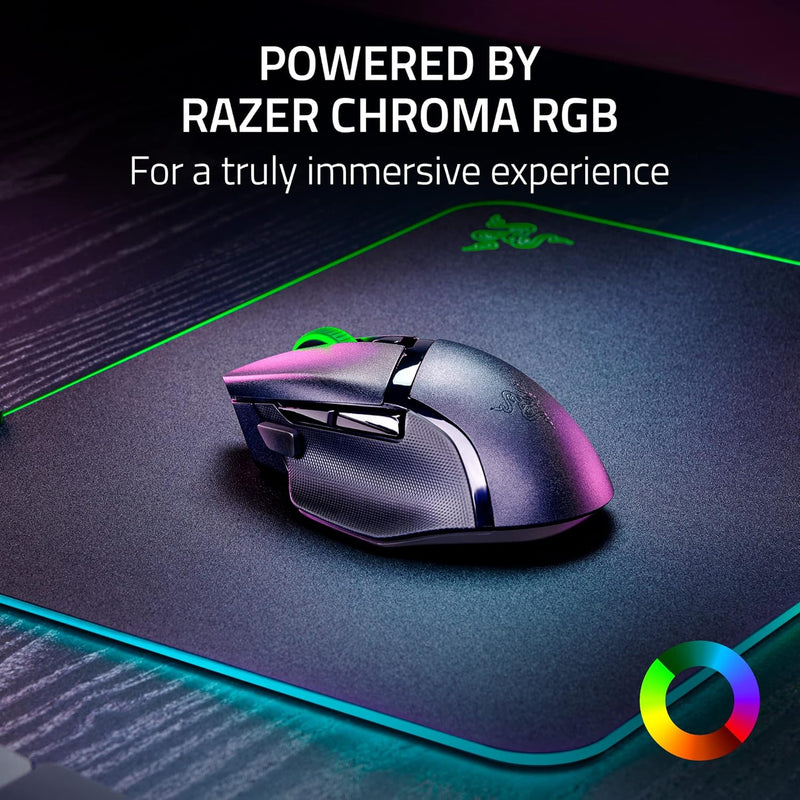 *PROMO* Souris Gaming Sans Fil Razer Basilisk X V3 HyperSpeed Mechanical Switches 9 Boutons - Recertifiée Officielle Razer