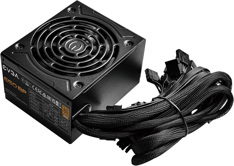 Alimentation EVGA BP 650W 80+ Bronze Ventilateur 120mm Silencieux