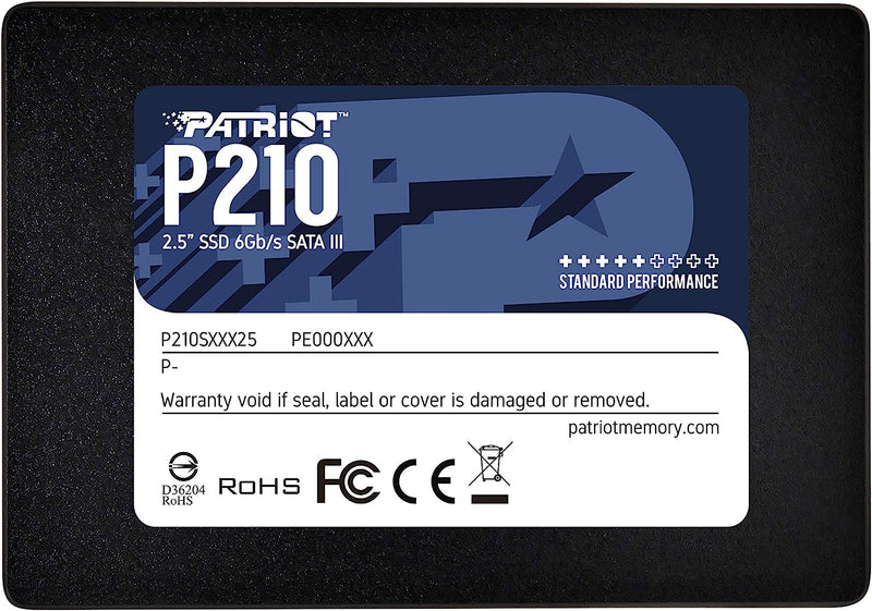 Disque Dur SSD Patriot P210 512Gb 2.5" SATA III 6Gb/s